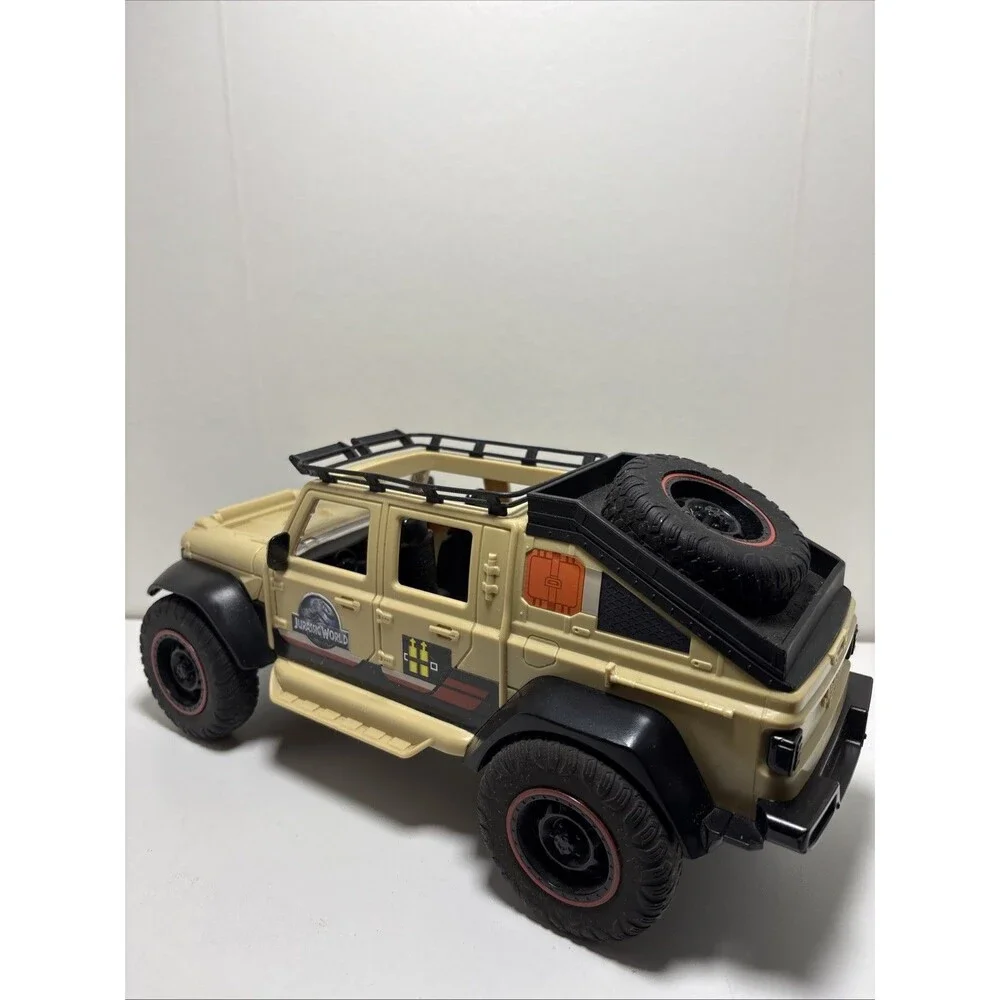 JEEP RC VEHICLE JURASSIC WORLD 2022 MATTEL JEEP ONLY NO REMOTE